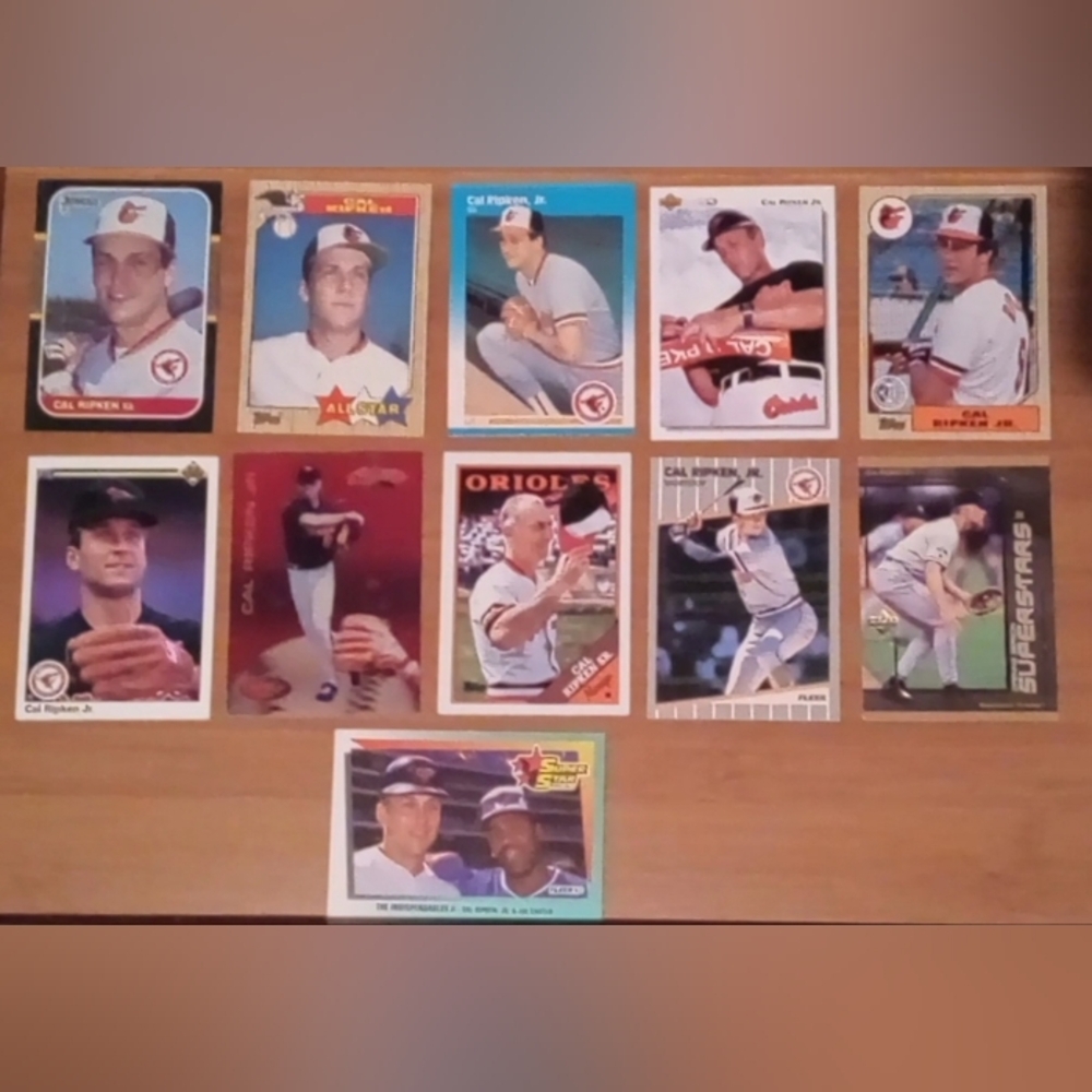 Cal Ripken Baseball Card Lot